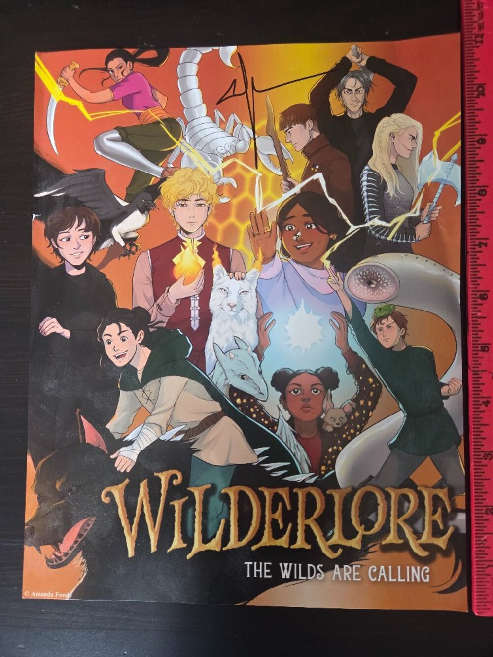 Autographed Wilderlore poster
